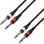 ADAM HALL K3TPP KABEL AUDIO 2x JACK - 2x JACK 3m - 4