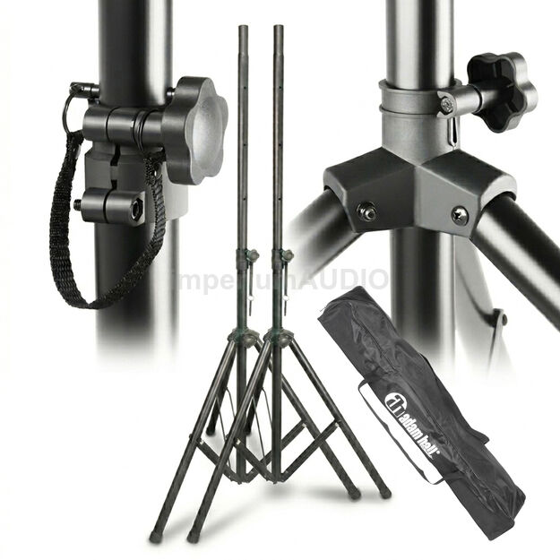 Adam Hall SPS023SET 2 statywy kolumnowe + Torba