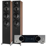ELAC Debut 3.0 F6.3 Kolumny podłogowe + ONKYO Muse Y-40 Wzmacniacz All-in-One Axign HDMI ARC - 2
