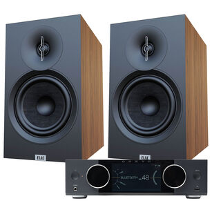 ELAC Debut 3.0 B6.3 Kolumny podstawkowe + ONKYO Muse Y-40 Wzmacniacz All-in-One Axign HDMI ARC