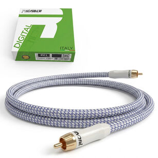Ricable Primus Coaxial cyfrowy kabel Coaxial 1xRCA - 1xRCA 0,5m