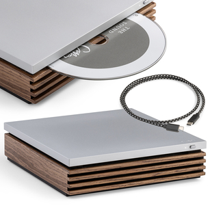 Ruark R-CD100 - Odtwarzacz CD USB Orzech / Fused Walnut