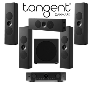 Tangent Spectrum II XLCR x5 + XSW8 + Marantz Cinema 70s Zestaw kina 5.1