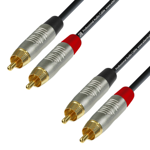 ADAM HALL K4TCC KABEL AUDIO 2x RCA - 2x RCA 0,9m