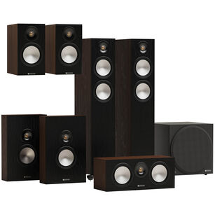 MONITOR AUDIO Bronze 7G 300 + 50 + Centre + On-wall + VESTRA W12 Zestaw kolumn 7.1