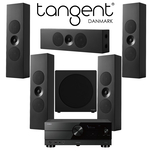 Tangent Spectrum II XLCR x5 + XSW8 + YAMAHA RX-A2A Zestaw kina 5.1 - 2