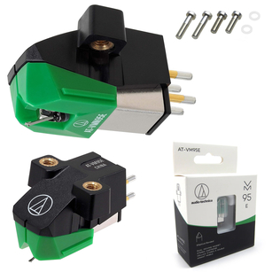 Audio-Technica AT-VM95E WKŁADKA GRAMOFONOWA VM Dual Magnet GREEN