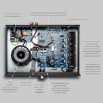 Indiana Line Tesi 661 Black + Musical Fidelity B1xi Zintegrowany wzmacniacz stereo EISA - 18