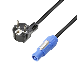 Adam Hall Kabel zasilający PowerCON - Wtyk typu F - 5m