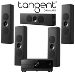 Tangent Spectrum II XLCR x5 + YAMAHA RX-A2A Zestaw kina 5.0 - 2
