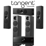 Tangent Spectrum II X6 x2 + XLCR x3 + YAMAHA RX-A2A Zestaw kina 5.0 - 2