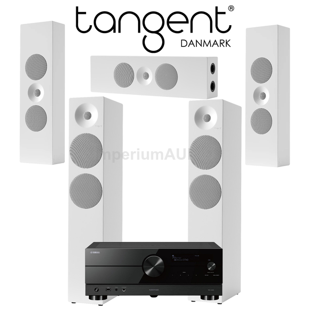 Tangent Spectrum II X6 x2 + XLCR x3 + YAMAHA RX-A2A Zestaw kina 5.0