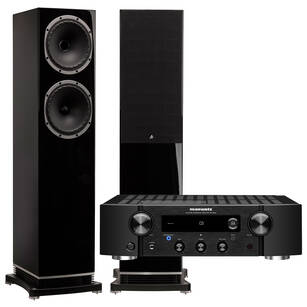 FYNE AUDIO F502 GLOSS + Marantz PM7000N Czarny