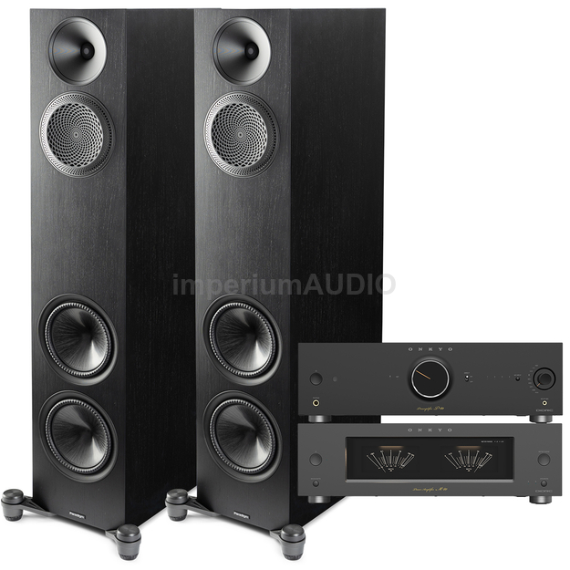 Paradigm PREMIER 820F v2 + Onkyo Icon M-80 + P-80 Końcówka mocy i przedwzmacniacz