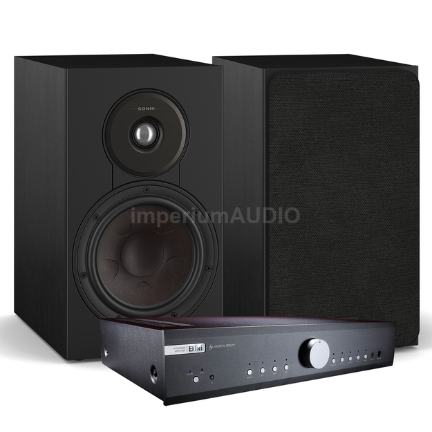 Dali SONIK 3 Kolumny podstawkowe SMC + Musical Fidelity B1xi Zintegrowany wzmacniacz stereo EISA