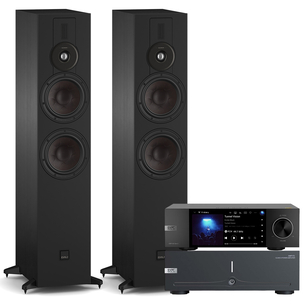 Dali SONIK 7 Kolumny podłogowe SMC + EverSolo AMP-F2 Końcówka mocy + DMP-A6 gen2 odtwarzacz sieciowy DSD MQA