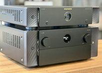 MARTIN LOGAN Motion Reimagined XT F100 + B10 + C10 + Marantz AMP 30 + AV 30 Zestaw kolumn kina 5.0 - 15