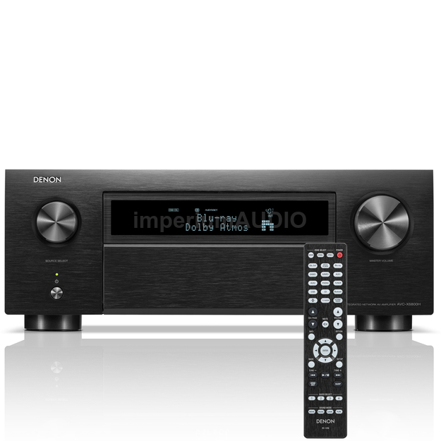 DENON AVC-X6800H Amplituner kina domowego 11.4 8K Ultra HD, HEOS