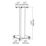 NorStone Stylum 2 Stand Statyw pod monitory Oak Dąb PARA - 7