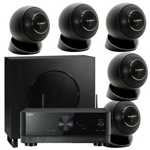Cabasse EOLE 4 Zestaw kolumn 5.1 + YAMAHA RX-V4A MusicCast 8K eARC 5.2