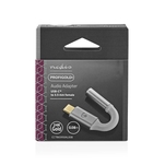 Nedis Profigold KABEL AUDIO Adapter WTYK USB-C - GNIAZDO JACK 3.5mm 0.08m - 6