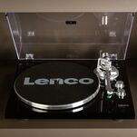 LENCO LBT-215BK Expertise GRAMOFON Belt-Drive BT + Audio-Technica AT-VM95E - 14