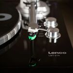 LENCO LBT-215BK Expertise GRAMOFON Belt-Drive BT + Audio-Technica AT-VM95E - 15