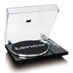 LENCO LBT-215BK Expertise GRAMOFON Belt-Drive BT + Audio-Technica AT-VM95E - 5