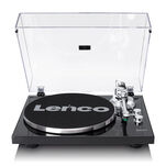 LENCO LBT-215BK Expertise GRAMOFON Belt-Drive BT + Audio-Technica AT-VM95E - 6