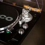 LENCO LBT-215BK Expertise GRAMOFON Belt-Drive BT + Audio-Technica AT-VM95E - 18