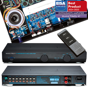 Musical Fidelity A1 Zintegrowany wzmacniacz stereo Klasa A Nagroda EISA 2024/2025