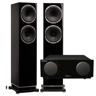 FYNE AUDIO F502 GLOSS + Cyrus ONE Cast Zintegrowany wzmacniacz