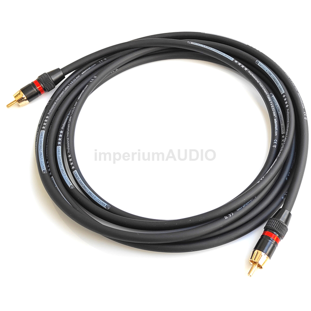 Adam Hall Kabel do subwoofera RCA - RCA 5m K4I122SUB