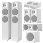 Tangent Spectrum II X6 + X5 + XC + XSW8 + XATM Zestaw kolumn kina 7.1 - 2