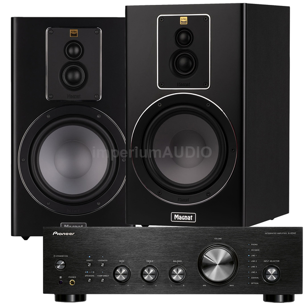 Magnat Signature 603 + PIONEER A-40AE WZMACNIACZ DAC Wolfson 192 kHz/24-bit