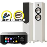 EverSolo PLAY / CD Edition + Monitor Audio Bronze 300 7G + GRATIS Proson Arctic Speaker 2x2.5m + Wireworld Stratus 10 Power Conditioning Cord - 2.0m - 3