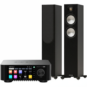 EverSolo PLAY Wzmacniacz ALL-IN-ONE CD EDITION + Monitor Audio Bronze 300 7G