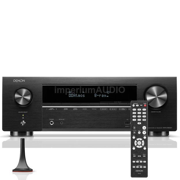 Denon AVR-X1800H Amplituner kina domowego 7.2 8K HEOS Wi-Fi