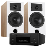 Indiana Line DIVA 3 Kolumny podstawkowe + Denon RCD-N12 DAB Sieciowy Amplituner Stereo - 2