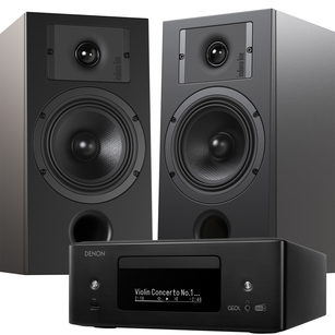 Indiana Line DIVA 3 Kolumny podstawkowe + Denon RCD-N12 DAB Sieciowy Amplituner Stereo