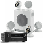 FOCAL DOME FLAX 5.1 + Denon AVC-X3800H Amplituner kina domowego 9.4 8K - 2
