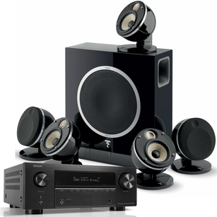 FOCAL DOME FLAX 5.1 + Denon AVC-X3800H Amplituner kina domowego 9.4 8K