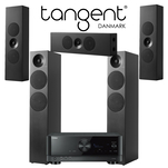 Tangent Spectrum II X6 x2 + XLCR x3 + YAMAHA RX-V6A Zestaw kina 5.0 - 2