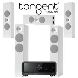 Tangent Spectrum II X6 x2 + XLCR x3 + YAMAHA RX-V6A Zestaw kina 5.0