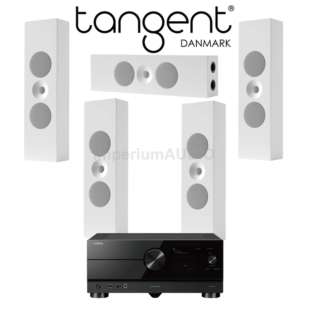 Tangent Spectrum II XLCR x5 + YAMAHA RX-A4A Zestaw kina 5.0