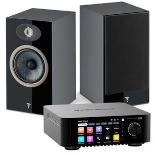 FOCAL THEVA N°1 Black + EverSolo PLAY CD Edition - Wzmacniacz ALL-IN-ONE z Odtwarzaczem CD
