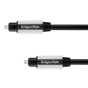 Kruger&Matz Kabel optyczny SPDIF - toslink 2m