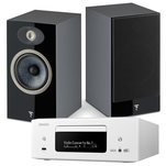 FOCAL THEVA N°1 + Denon RCD-N12 DAB Sieciowy Amplituner Stereo z CD Wi-Fi HEOS HDMI DAB/FM AirPlay 2 - 2