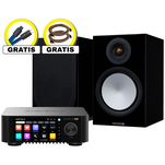 EverSolo PLAY / CD Edition + Monitor Audio Silver 100 7G + GRATIS Proson Arctic Speaker 2x2.5m + Wireworld Stratus 10 Power Conditioning Cord - 2.0m - 2