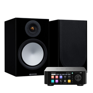 EverSolo PLAY Wzmacniacz ALL-IN-ONE + Monitor Audio Silver 100 7G